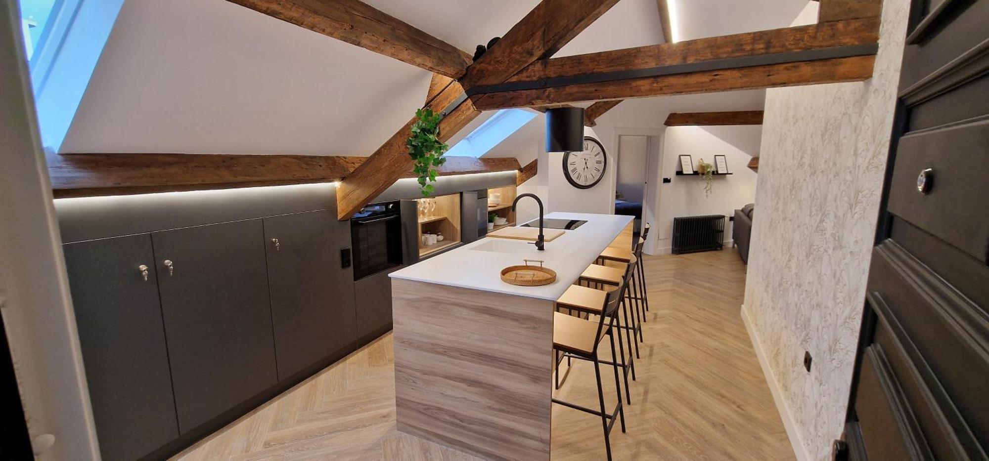 La Mutua Gijon - Espectacular 3 Habitaciones Puerto-Playa - Wifi - Vut-4995-As Luaran gambar